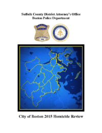 2015 Homicide Review BPD & Suffolk DA