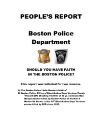 BPD Peoples Report