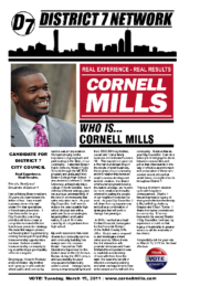 Cornell Mills D7 Campaign